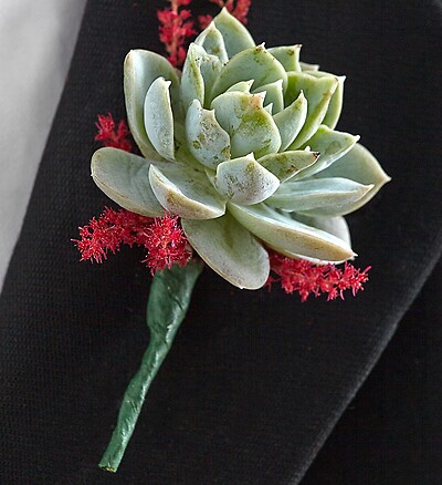 Vineyard Wedding Boutonniere